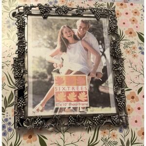 Pewter Grapevine Filigree 8 x 10 Picture Frame Photo SIXTREES Fast Ship 3461-34